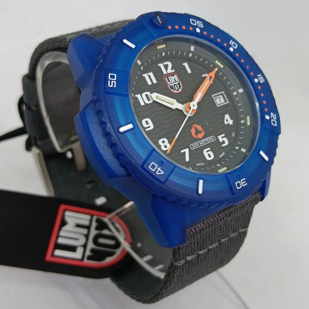 Luminox #tide XS.8902.ECO Men's 46mm Ocean Plastic Watch